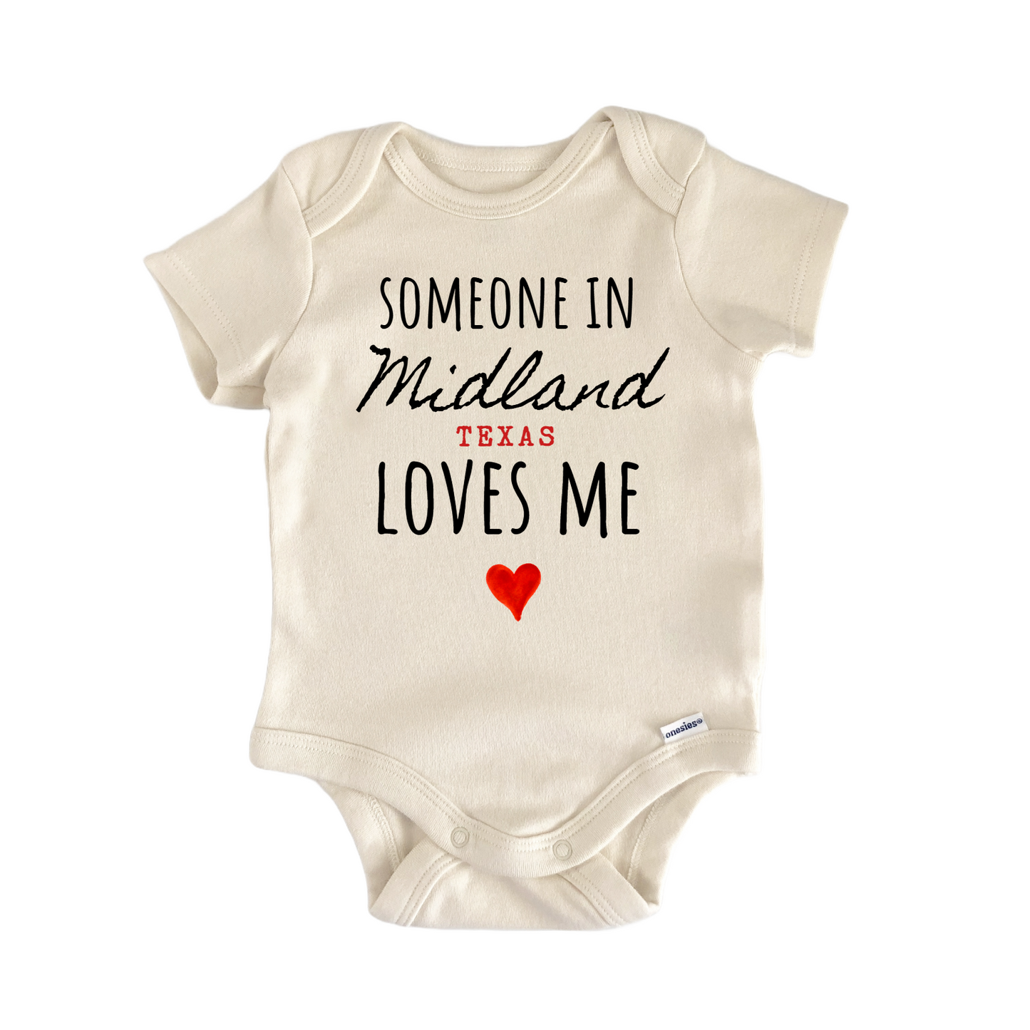 Midland Texas Baby Gift Baby Bodysuit
