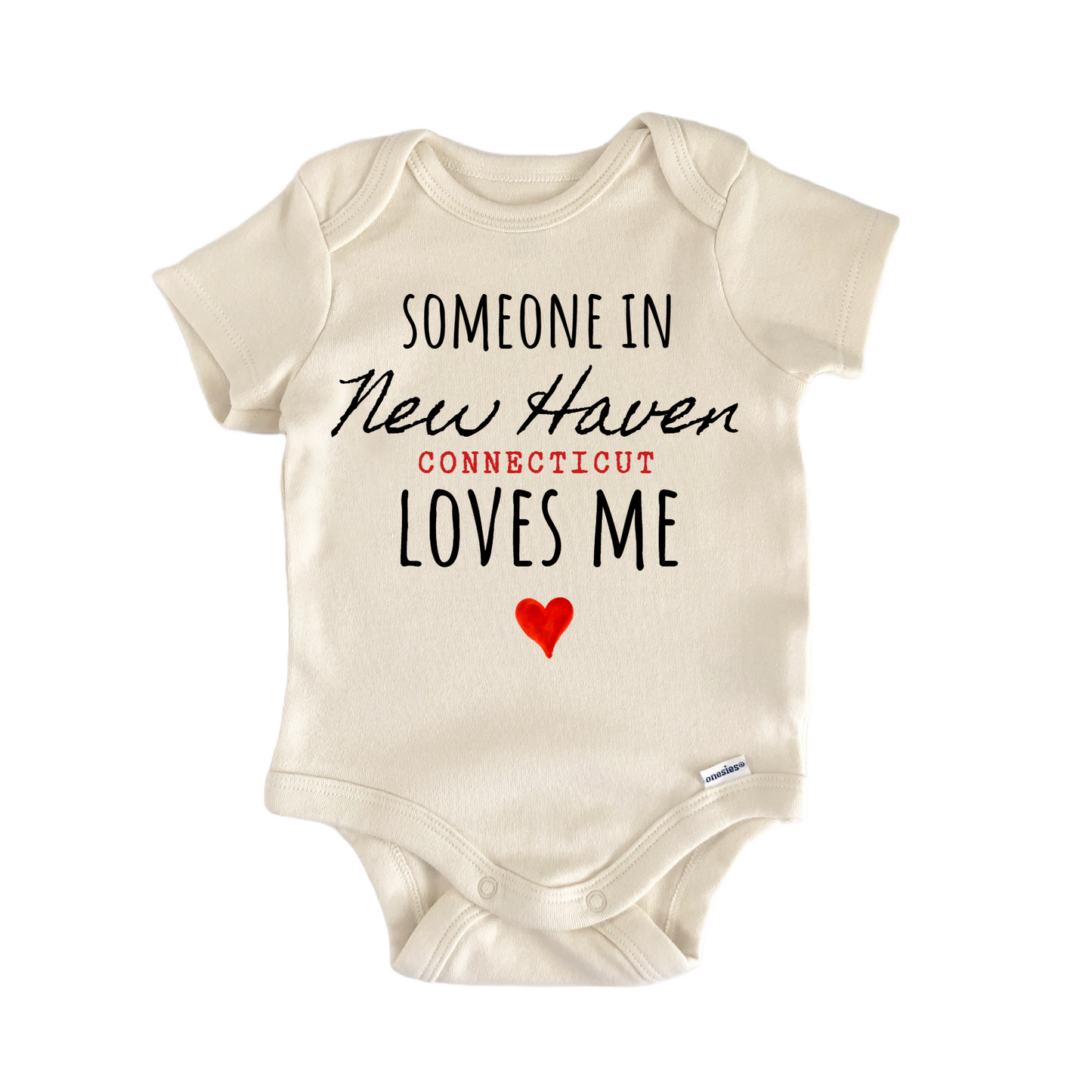 New Haven Connecticut Baby Gift Baby Bodysuit