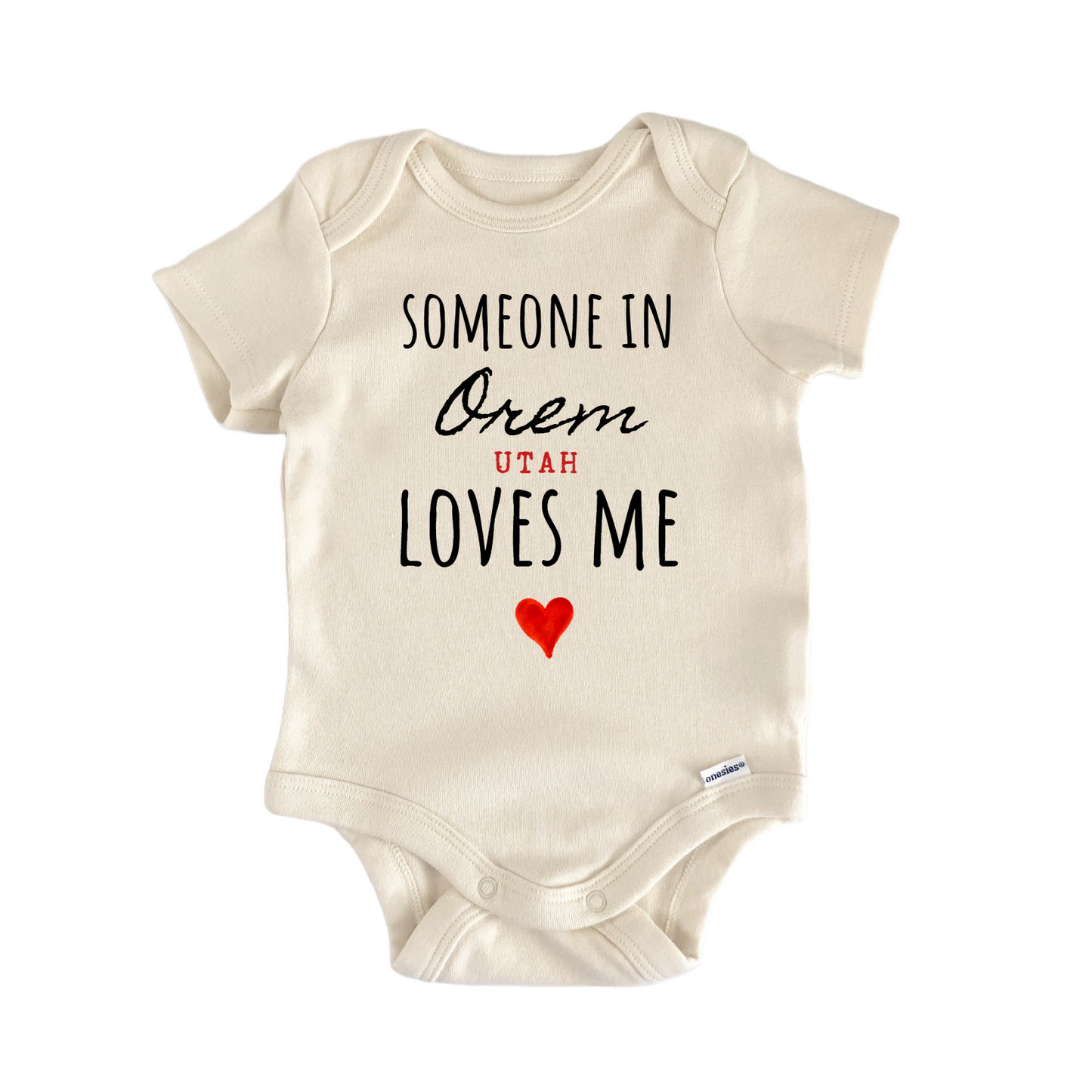 Orem Utah Baby Gift Baby Bodysuit