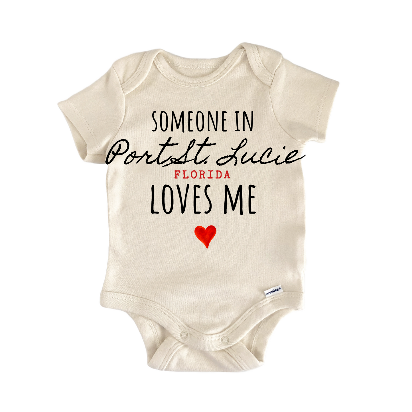 Port St Lucie Florida Baby Gift Baby Bodysuit