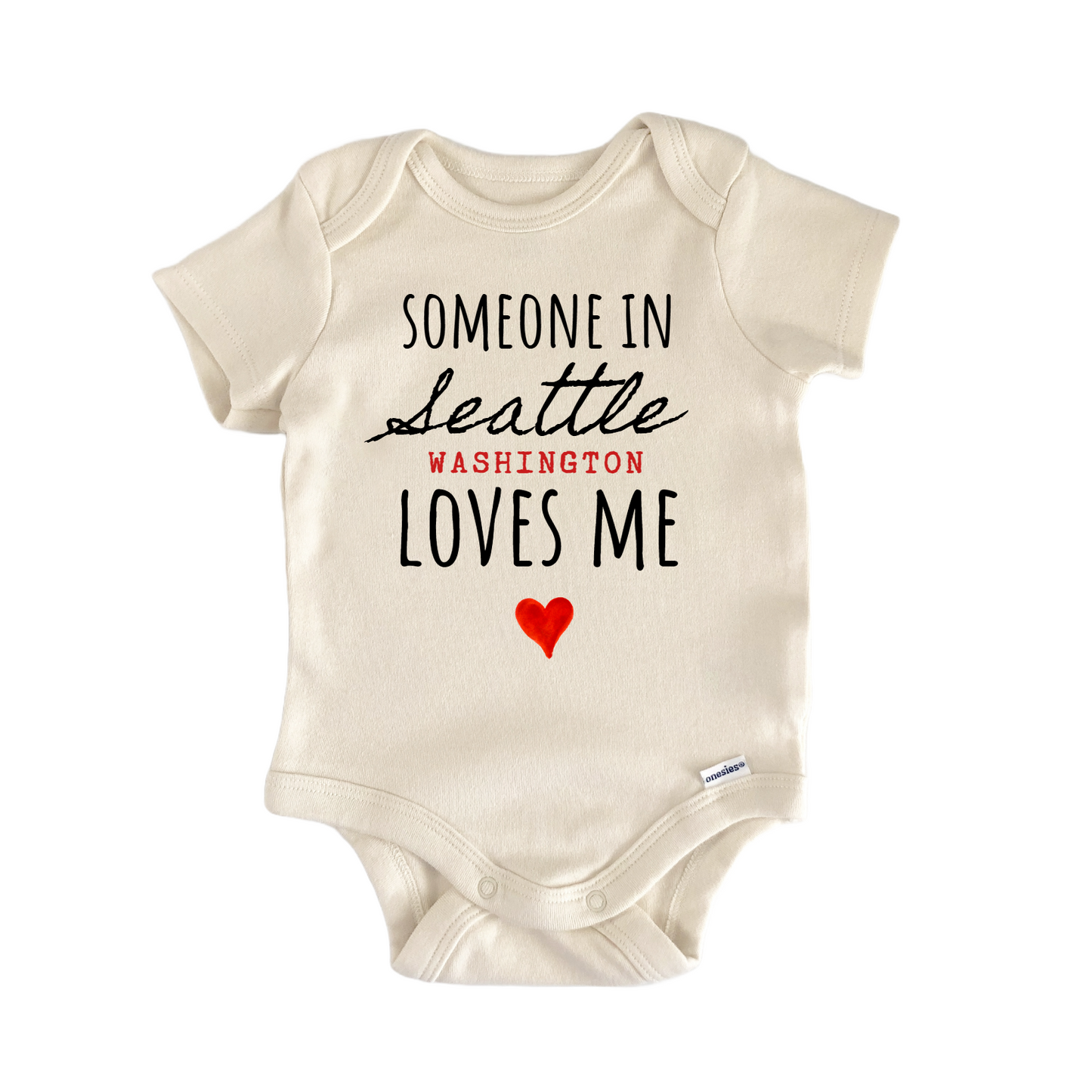Seattle Washington Baby Gift Baby Bodysuit