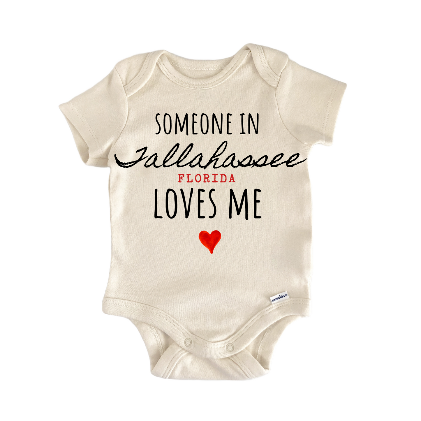 Tallahassee Florida Baby Gift Baby Bodysuit