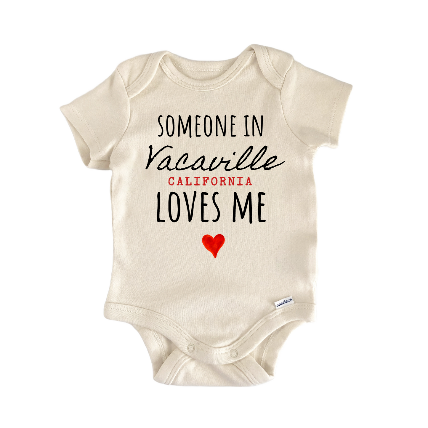 Vacaville California Baby Gift Baby Bodysuit