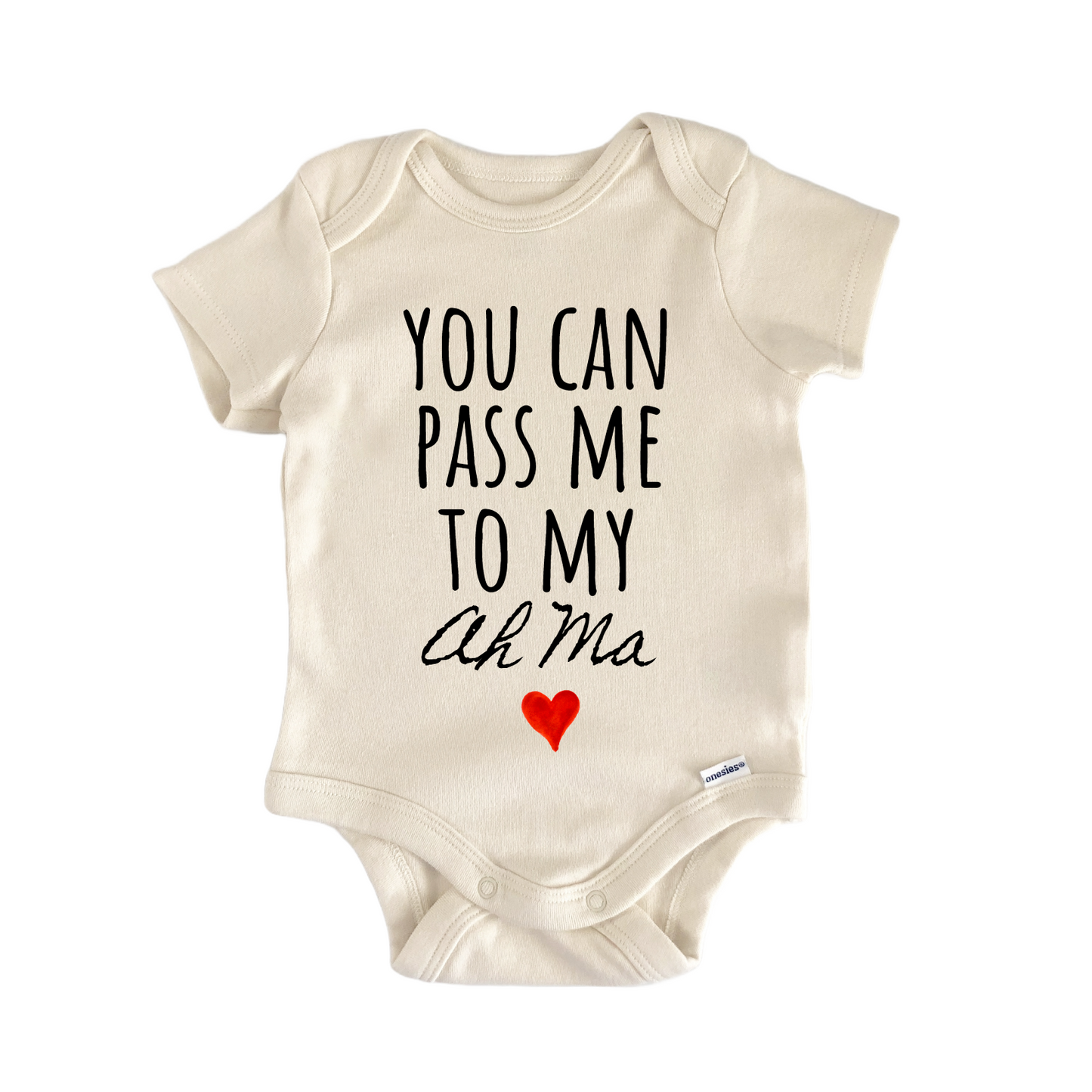 Ah Ma Announcement Baby Gift Baby Bodysuit