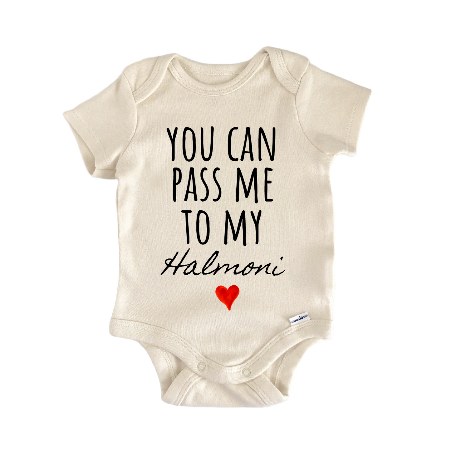 Halmoni Announcement Baby Gift Baby Bodysuit