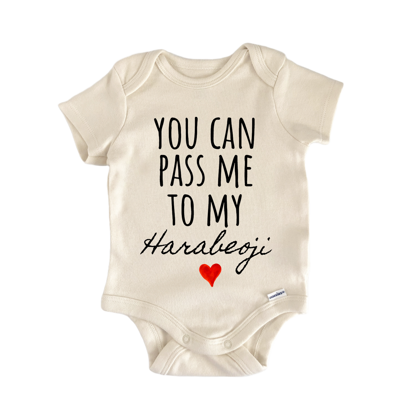 Harabeoji Announcement Baby Gift Baby Bodysuit