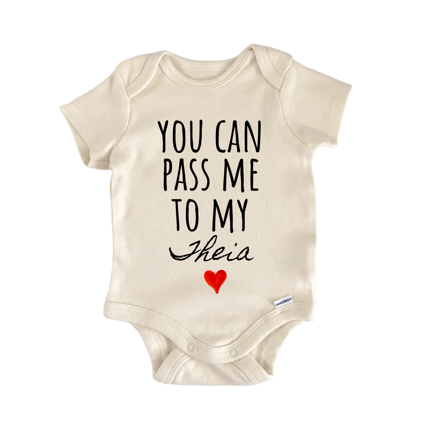 Theia Announcement Baby Gift Baby Bodysuit