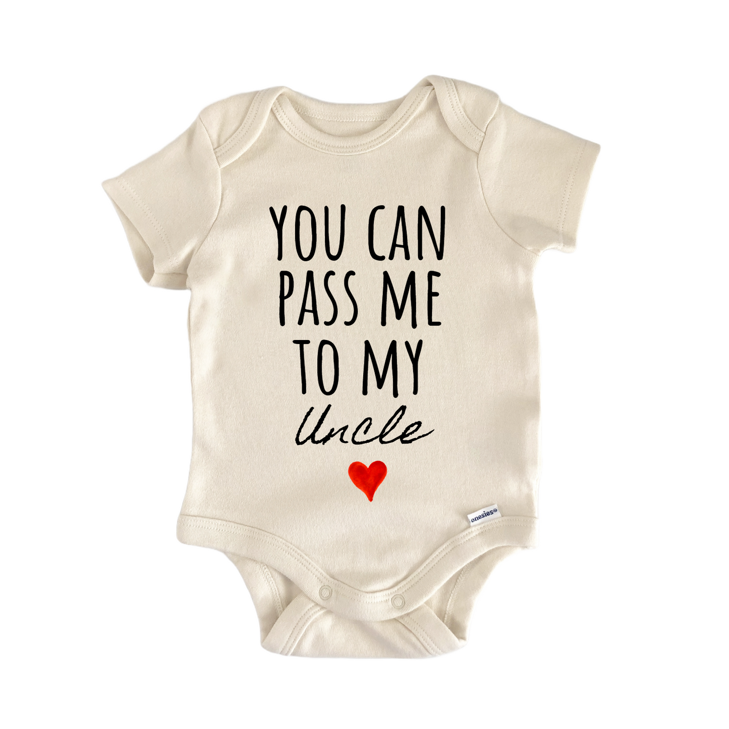 Uncle Announcement Baby Gift Baby Bodysuit