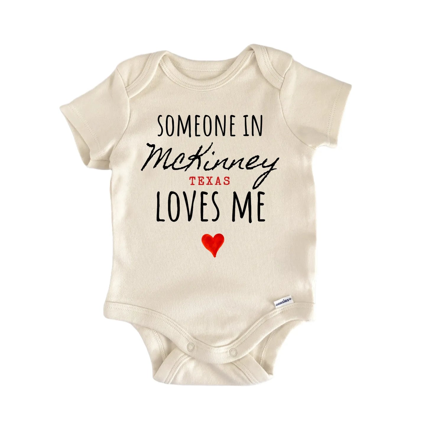 McKinney Texas Baby Gift Baby Bodysuit