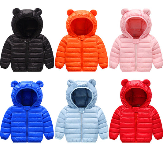 Modern Jacket Autumn Winter Baby Girls Jacket For Baby Coat Kids Warm Hooded Outerwear For Baby Boys Clothes Newborn Jacket