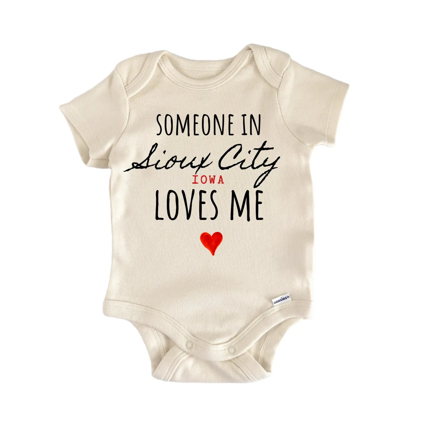 Sioux City Iowa Baby Gift Baby Bodysuit