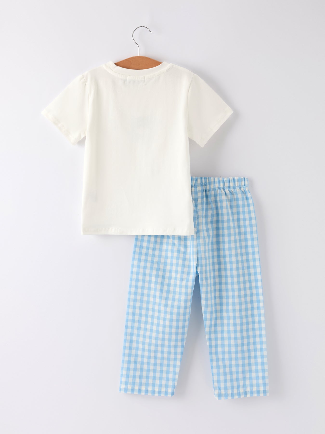 Blue Smocked Church Christ Bishop Christening Toddler Boys'Set