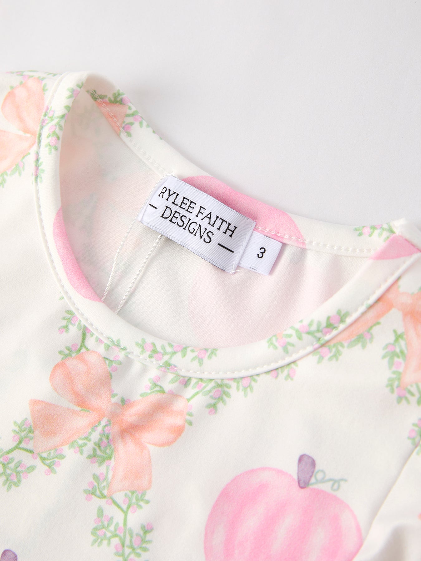 Fall Thanksgiving Pumpkin Pink Ruffle Girls Dress