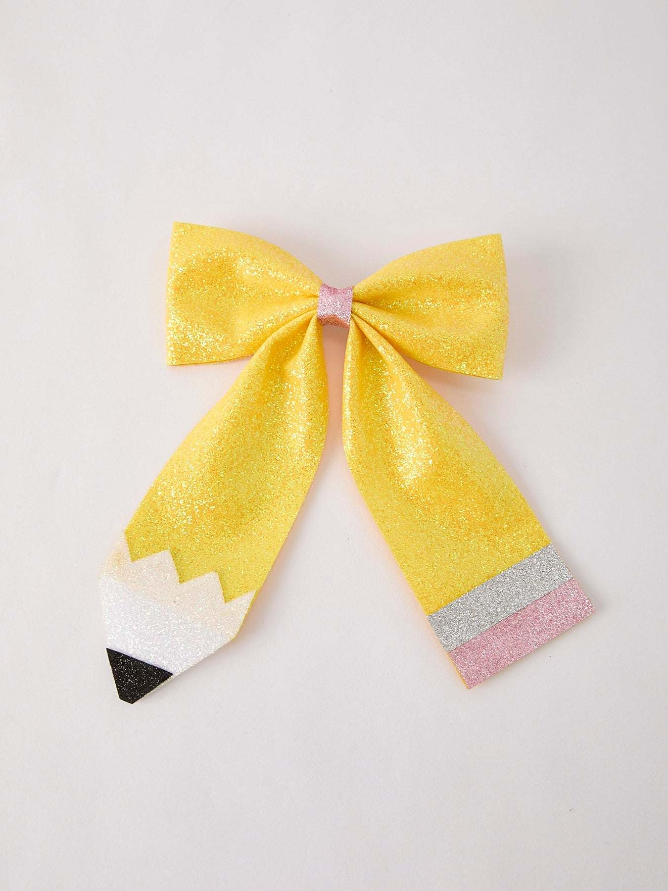 Back to School Sequin Bow Hairpin bows, styling detail