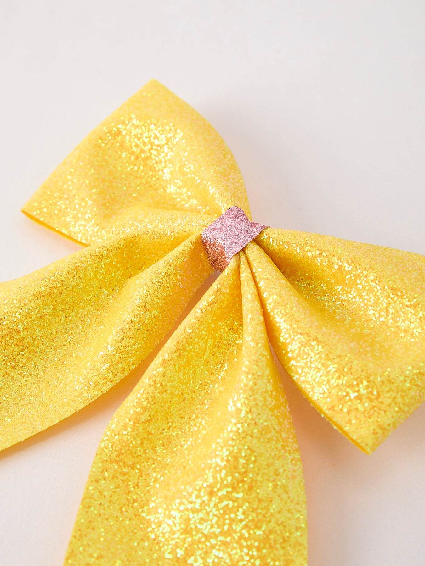 Back to School Sequin Bow Hairpin bows, additional product view