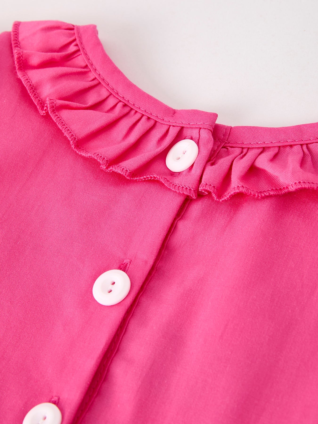 Pink Smocked Church Christ Bishop Christening Bow Girl Dress