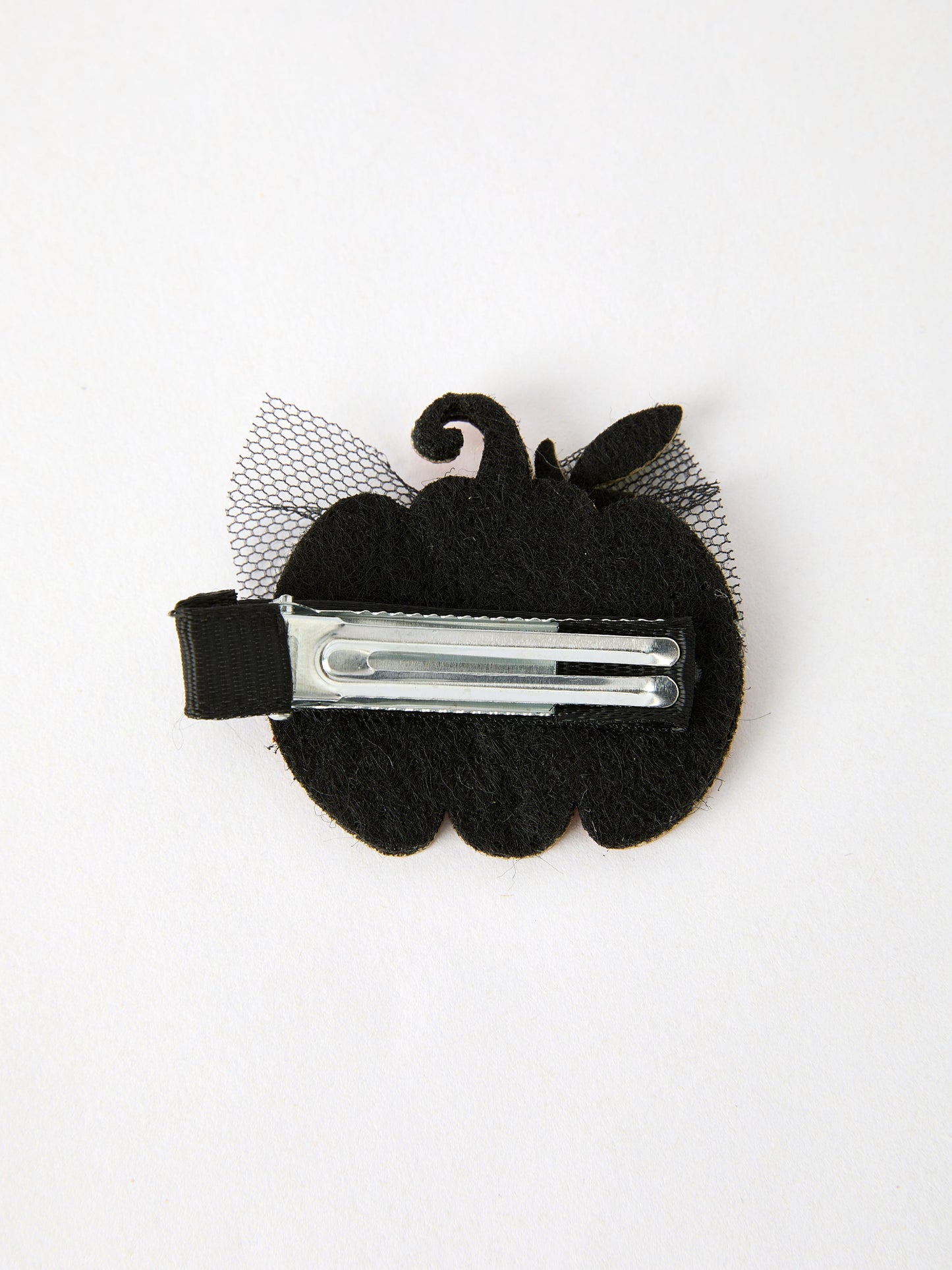 Halloween Sparkling Pumpkin Hair Clip