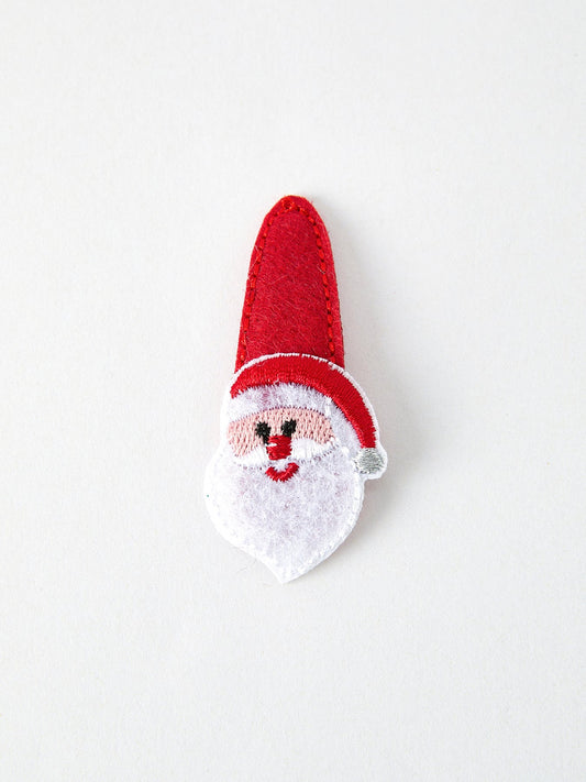 Christmas Santa Girls Hair Clip