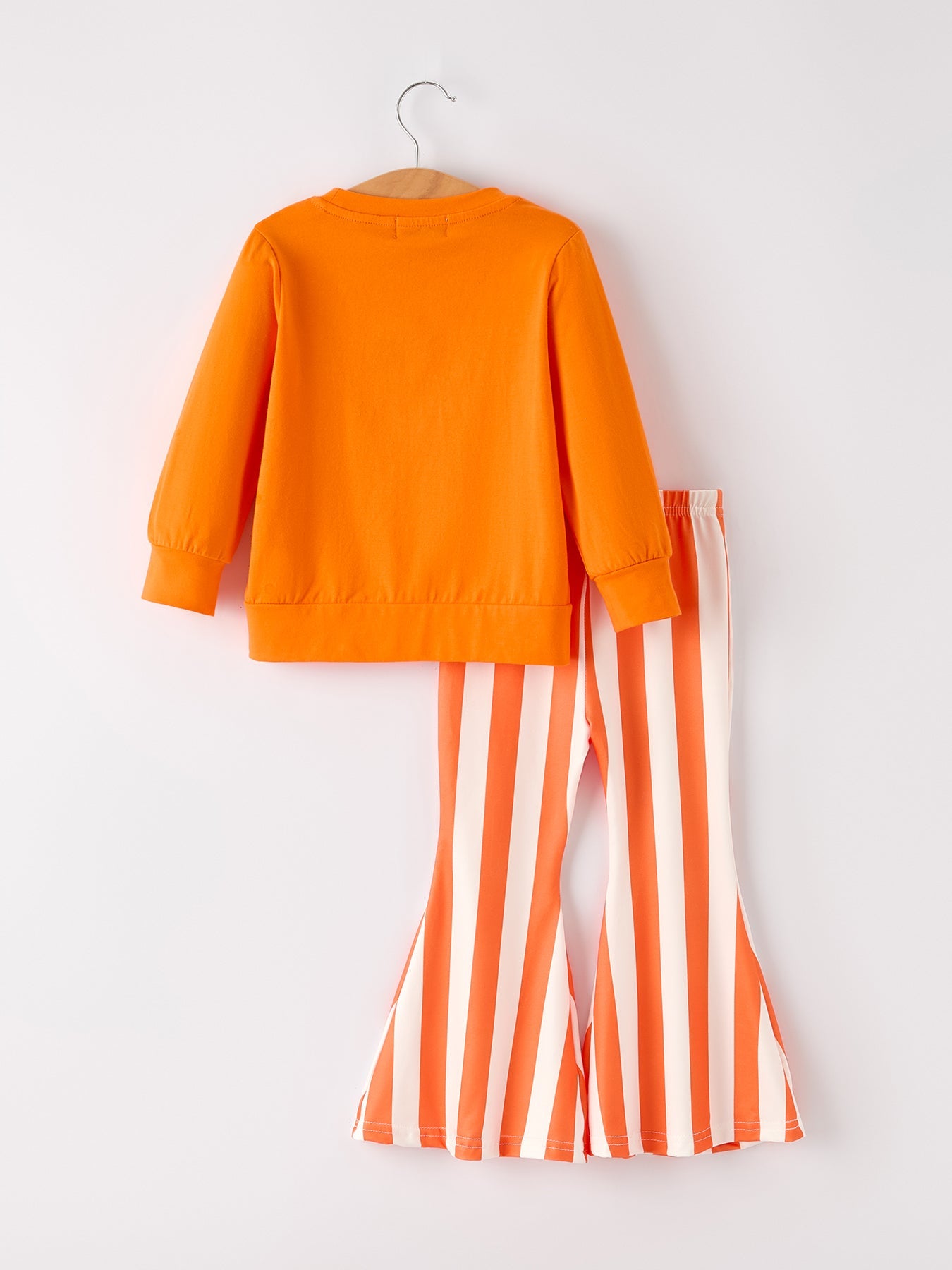 Fall Halloween & Thanksgiving "PUMPKIN SPICE" Chenille Patches Girls Set