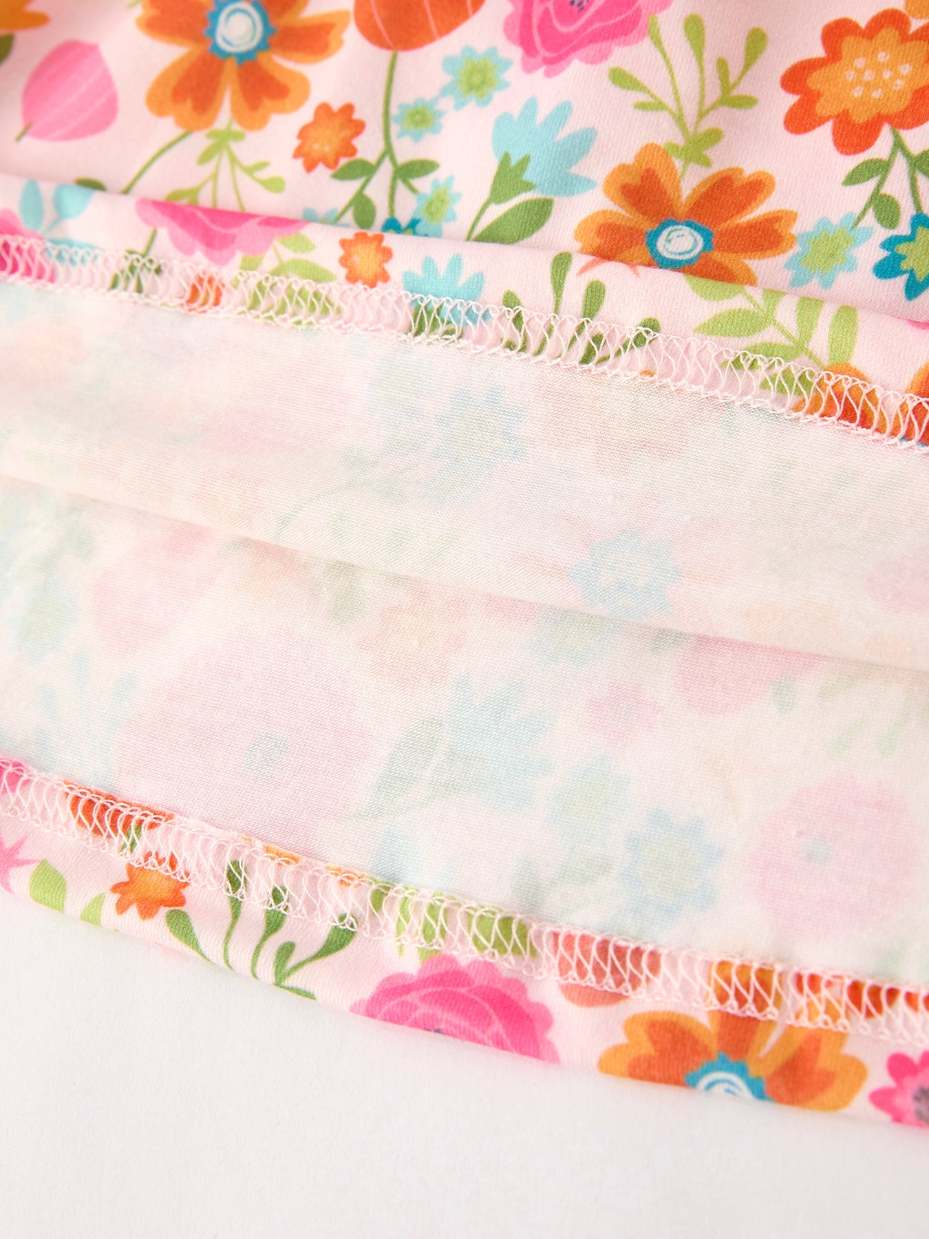 Autumn Thanksgiving Pumpkin Embroidery Smock Floral Girls Dress