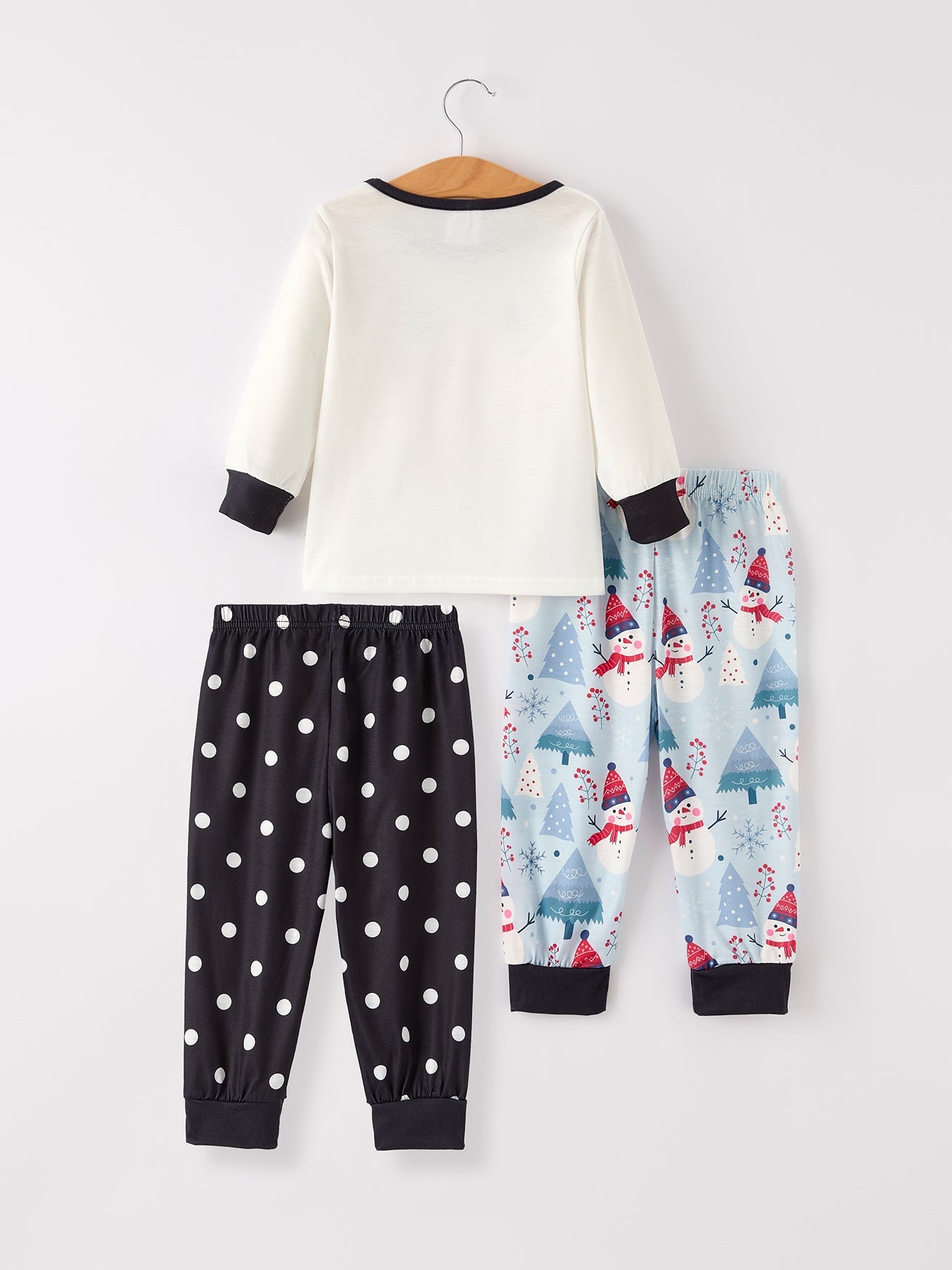 Christmas 3 Piece Girls Pajama Set