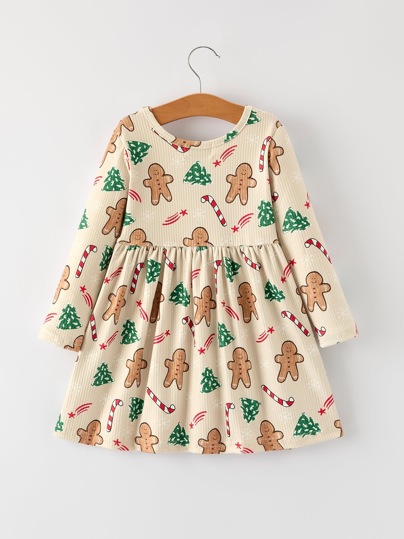 Gingerbread Christmas Dress: Sweet Holiday Vibes