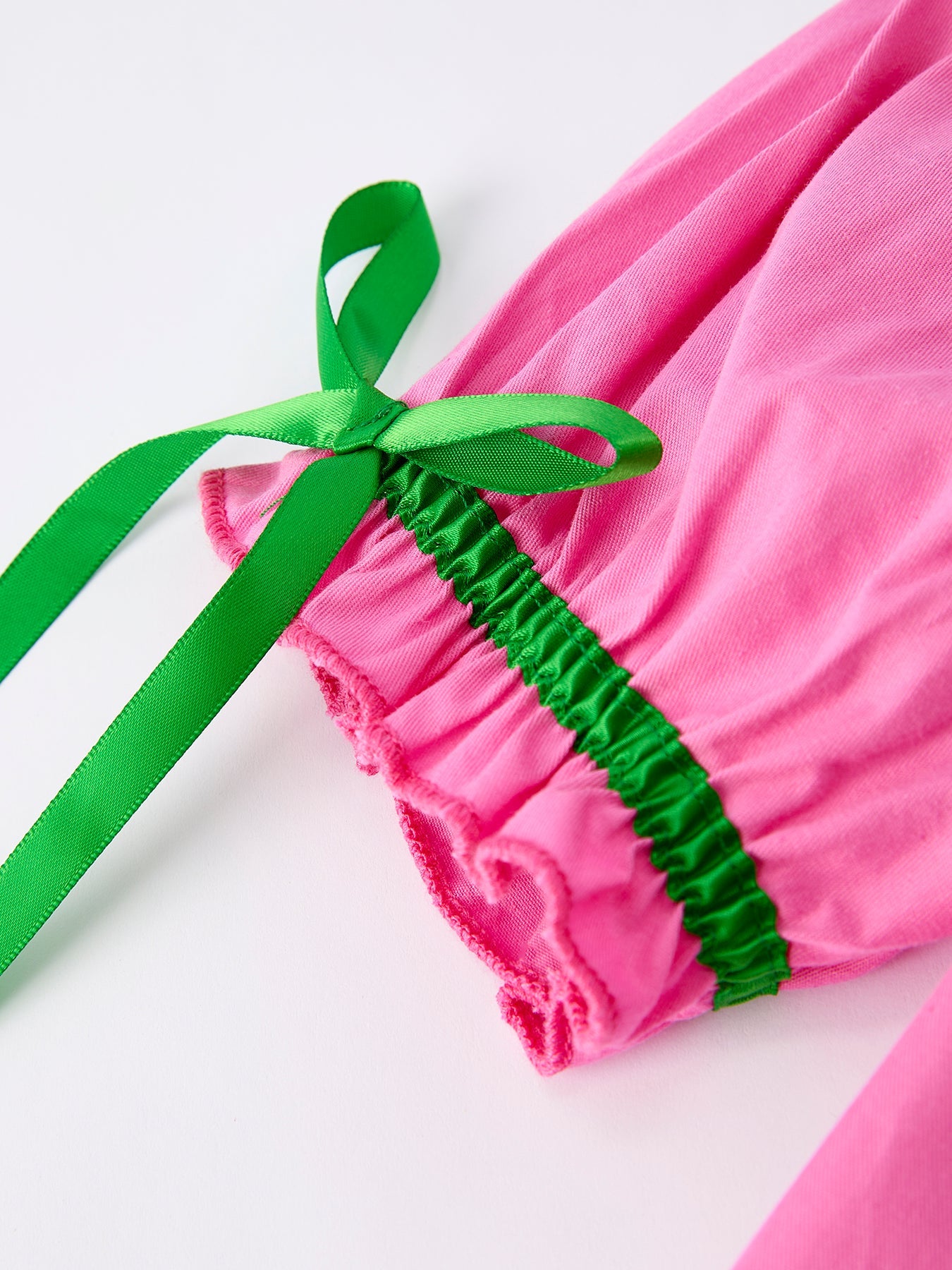 Christmas Pink Christmas Smocked Embroidery Tree Baby Girls Dress