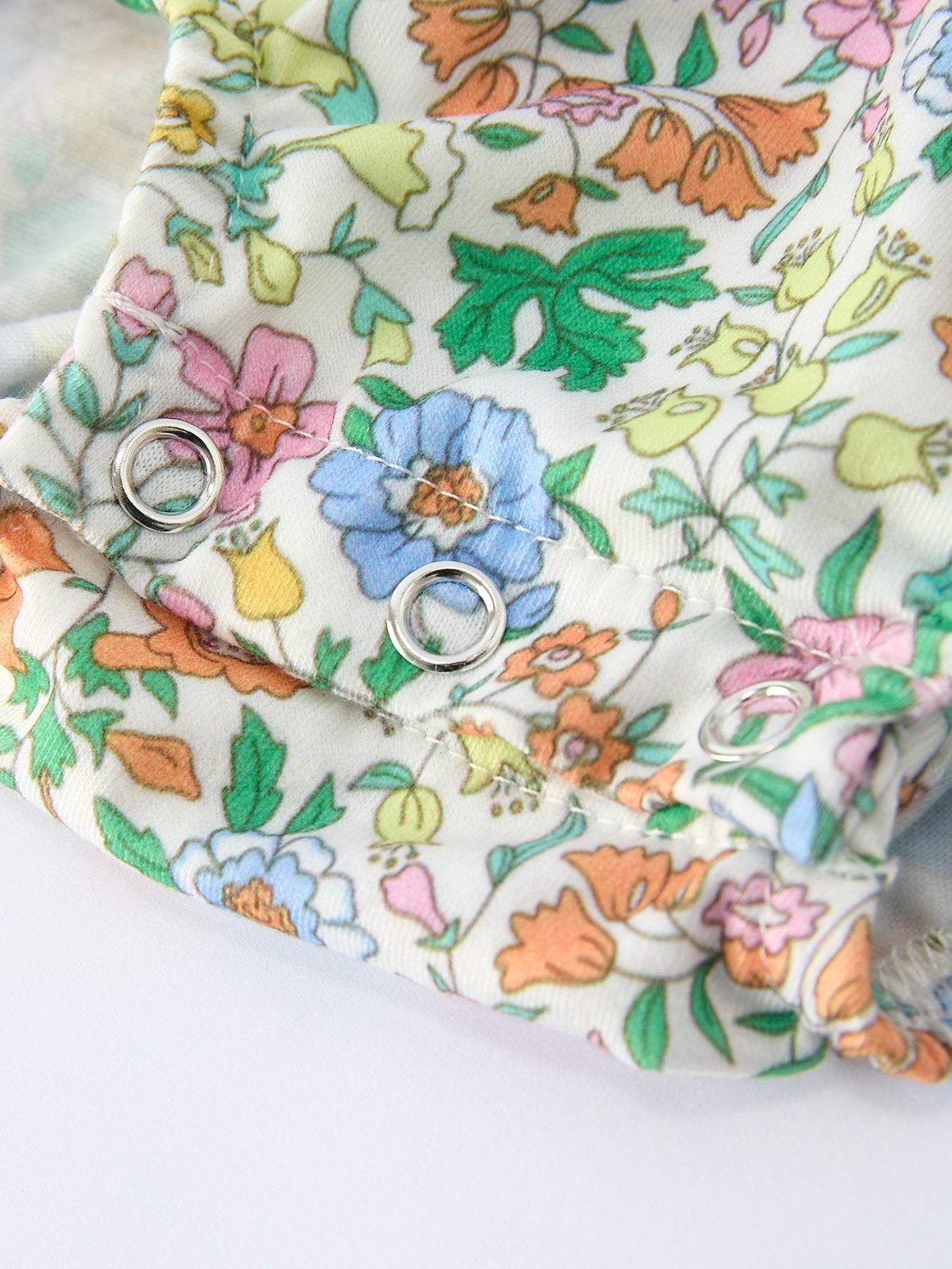 "MAMA'S GIRL" Embroidered Smocked Girls' Romper