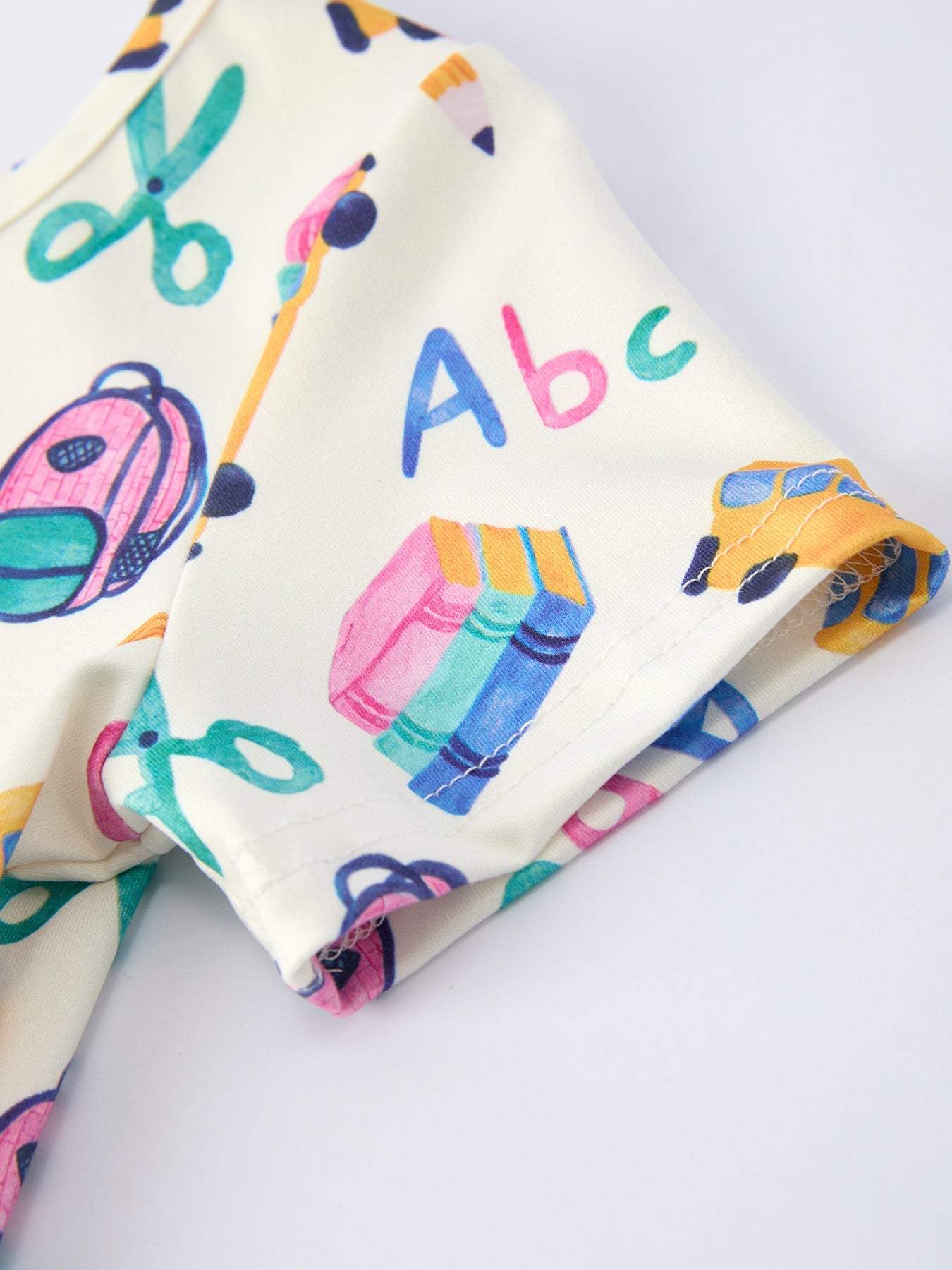 Girl Back To School Twirl Dress - side view