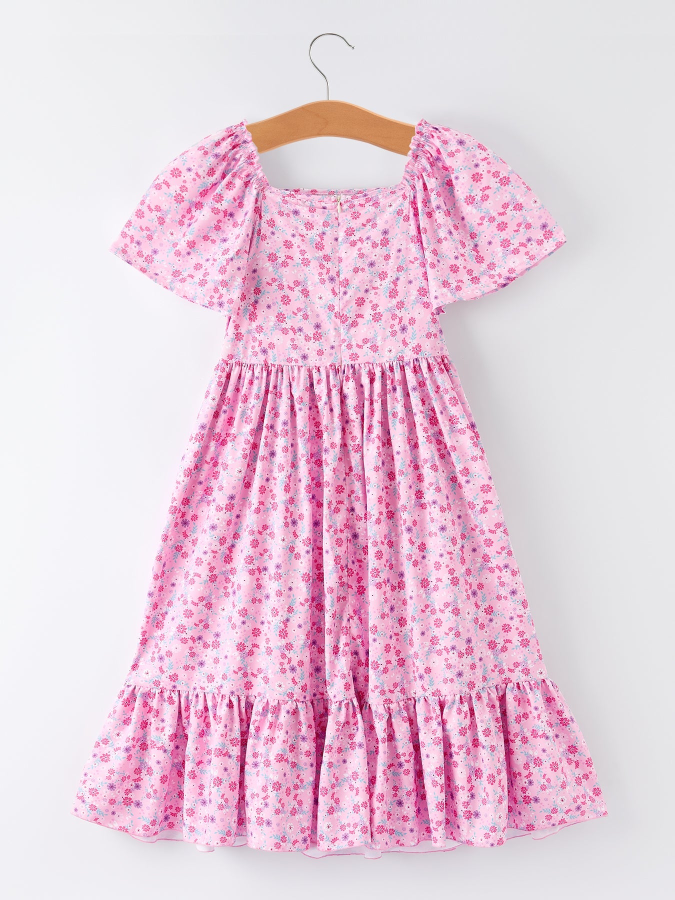Mommy & Me Adult Dress – Spring Floral Print