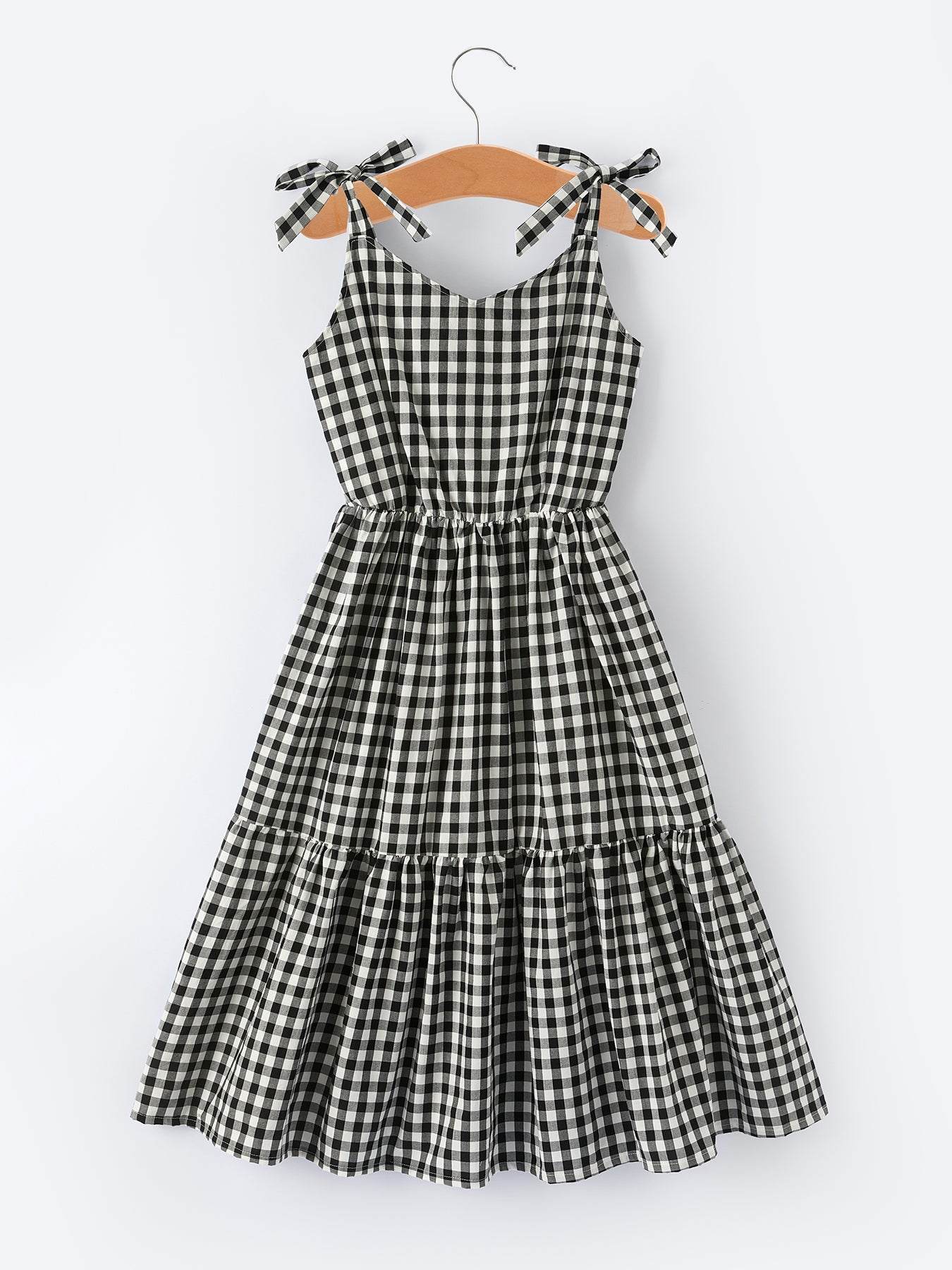 Mommy & Me Adult Plaid Smocked Dress