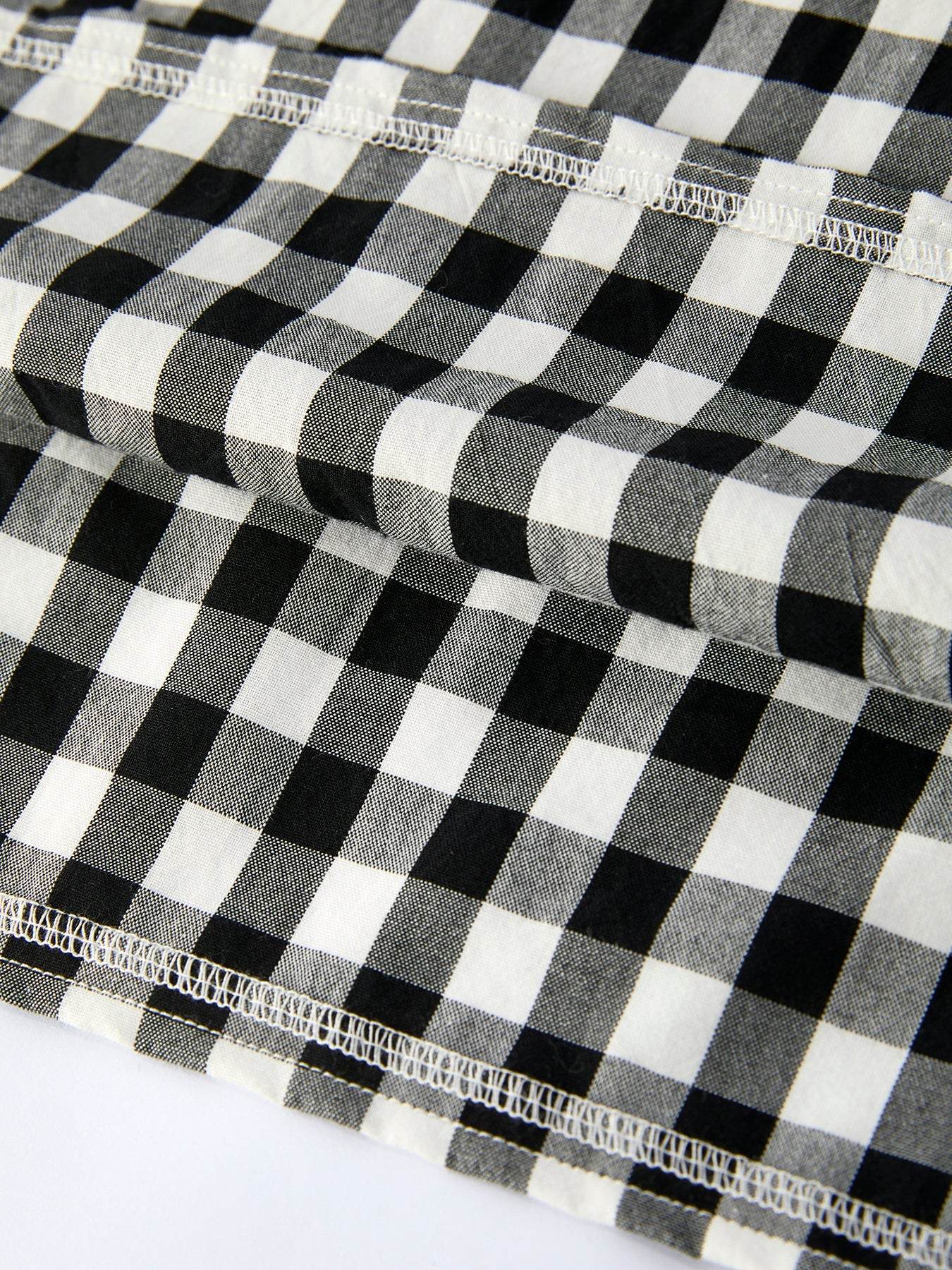 Mommy & Me Adult Plaid Smocked Dress