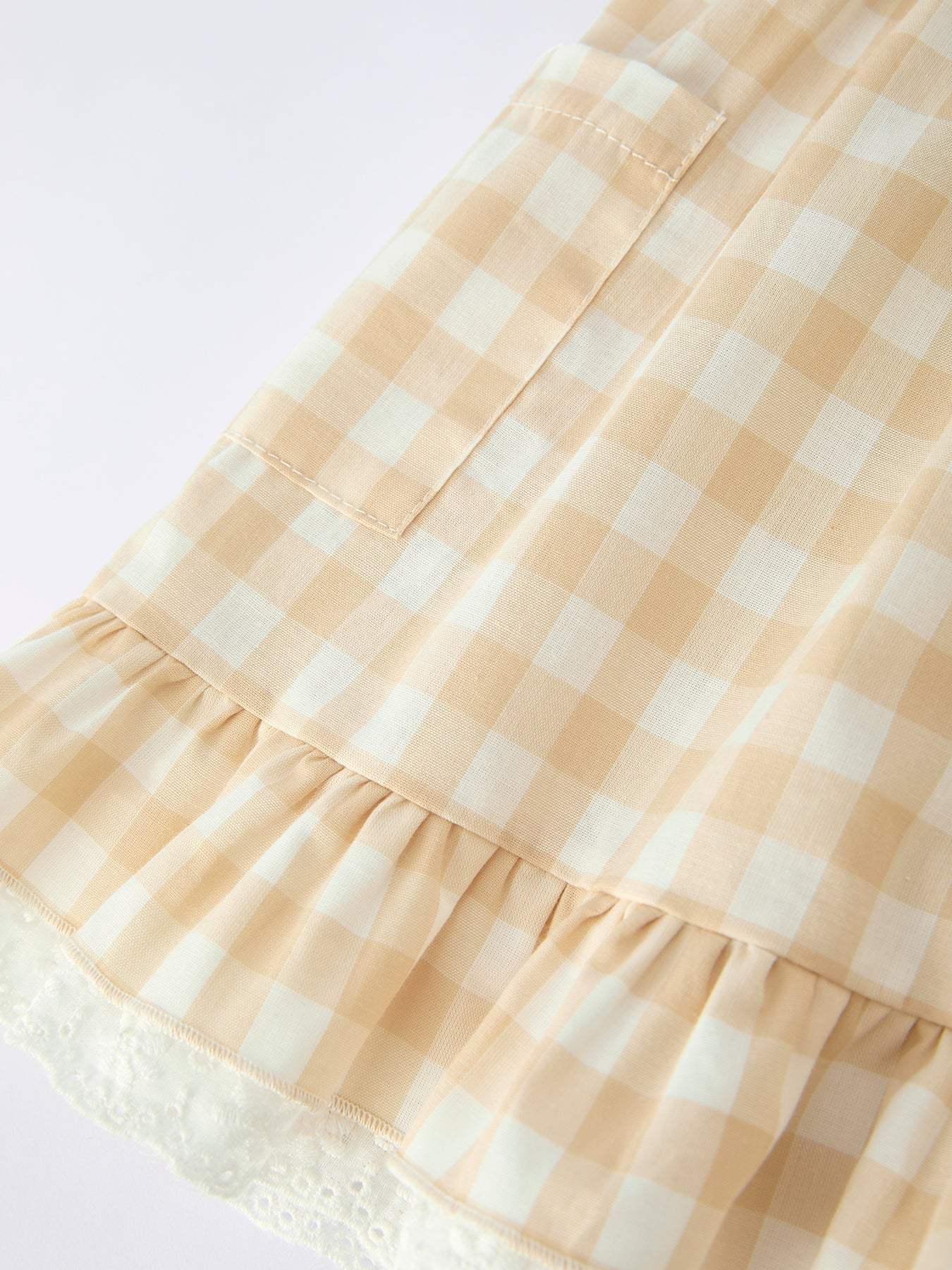Mommy and me plaid dress styled
