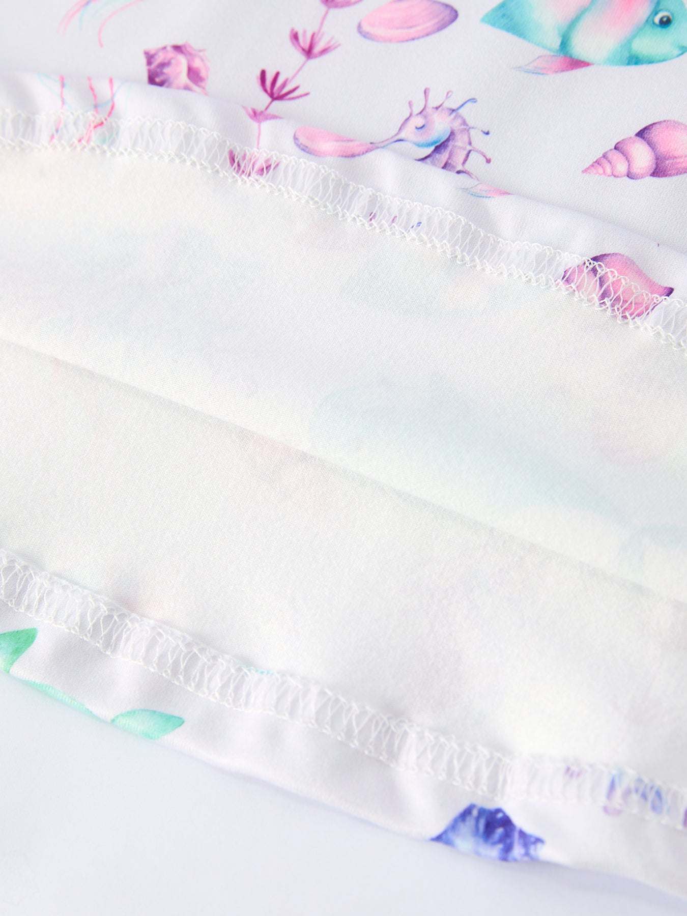 Summer Sea Life Print Girl Dress