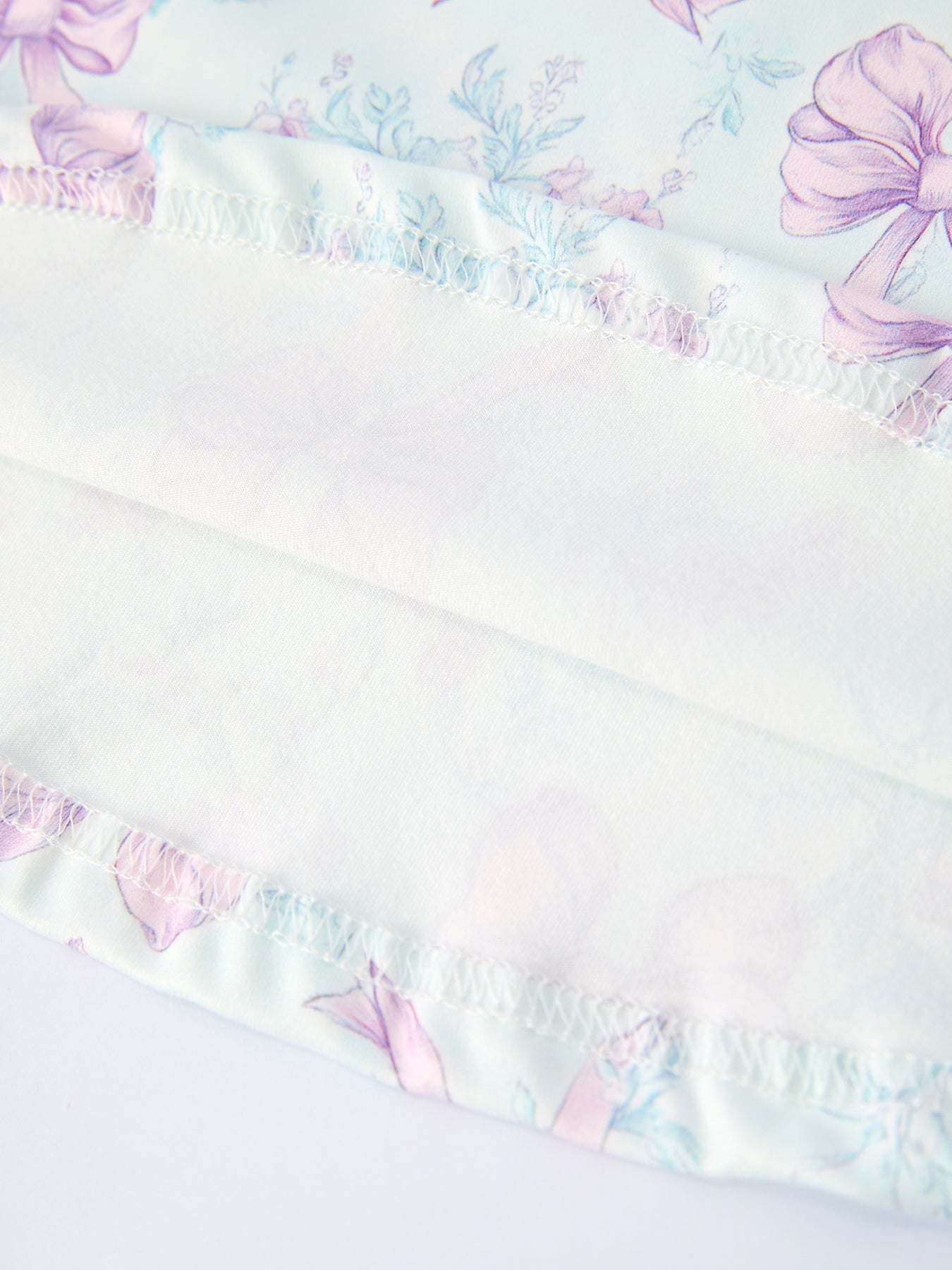 Summer Floral Bow Print Girl Dress