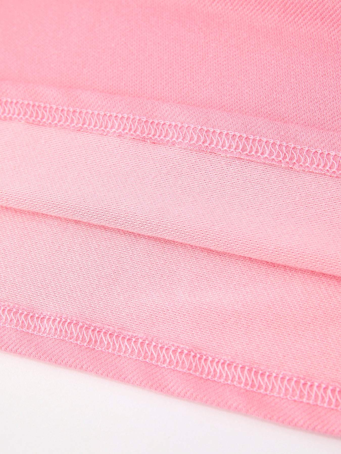 Back To School Embroidery Girls Dress Bow Ruffle Puff Sleeve - fabric and material close-up