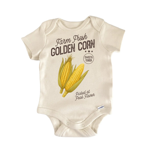 Corn Farm Fall Farmers Market Baby Gift Baby Bodysuit