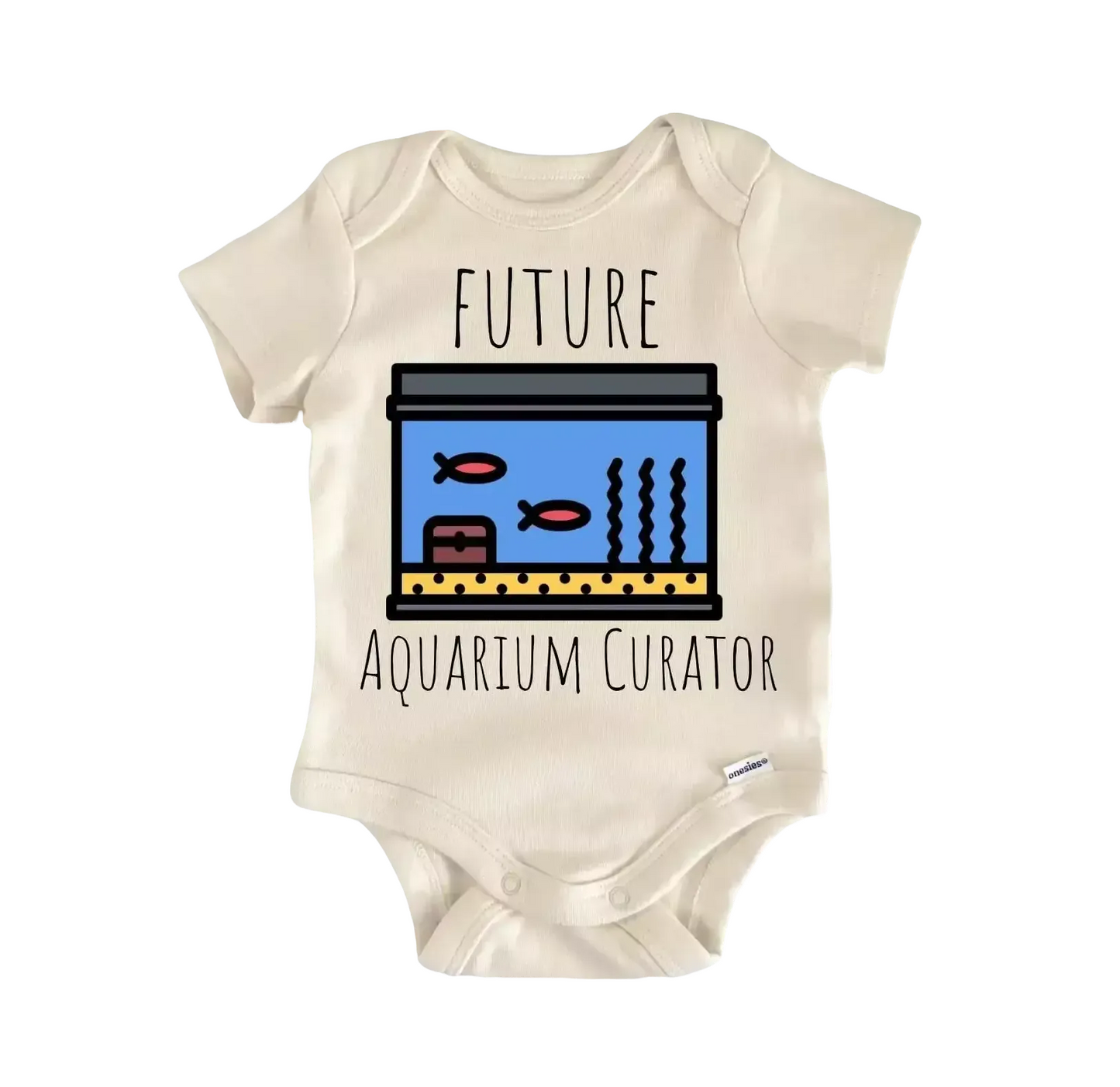 Aquarium Newborn Baby Onesie® Onesie®