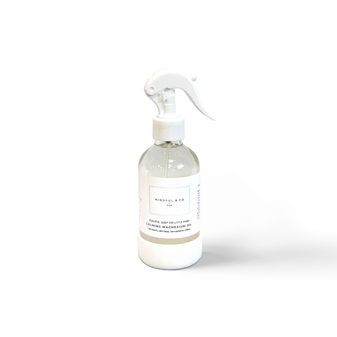 Calming magnesium oil back view