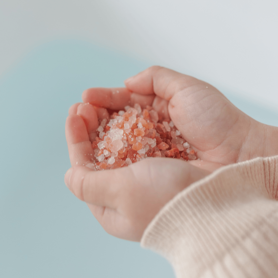 Magnesium calming soak back view
