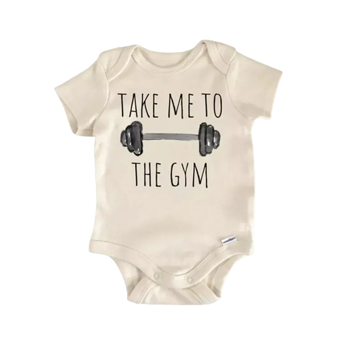 Gym Bodybuilder Workout Newborn Baby Onesie® Onesie®