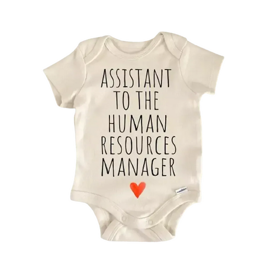 Hr Manager Human Newborn Baby Onesie® Onesie®