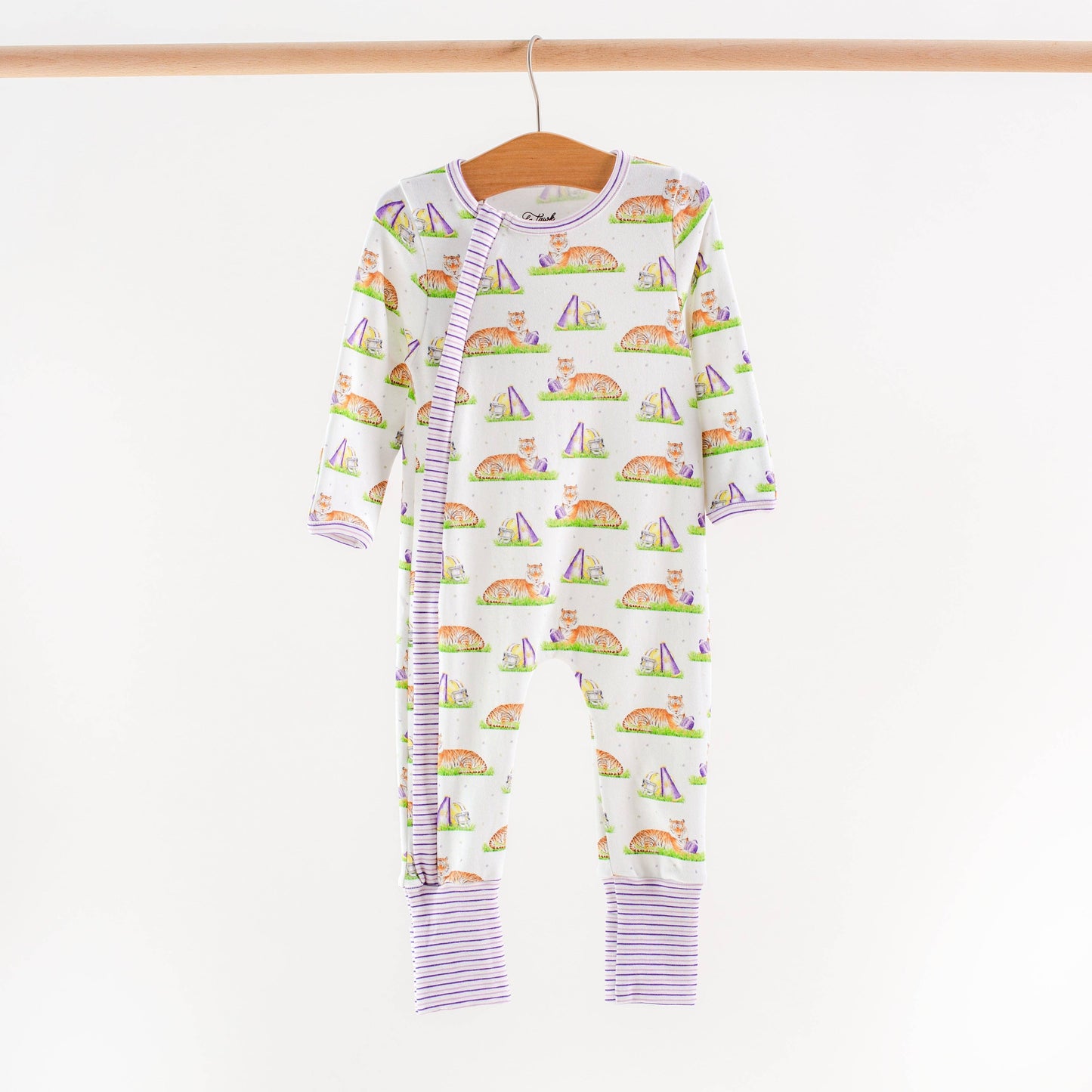 Nola Tawk - Mascot Mania in Louisiana Organic Cotton Kids Pajamas