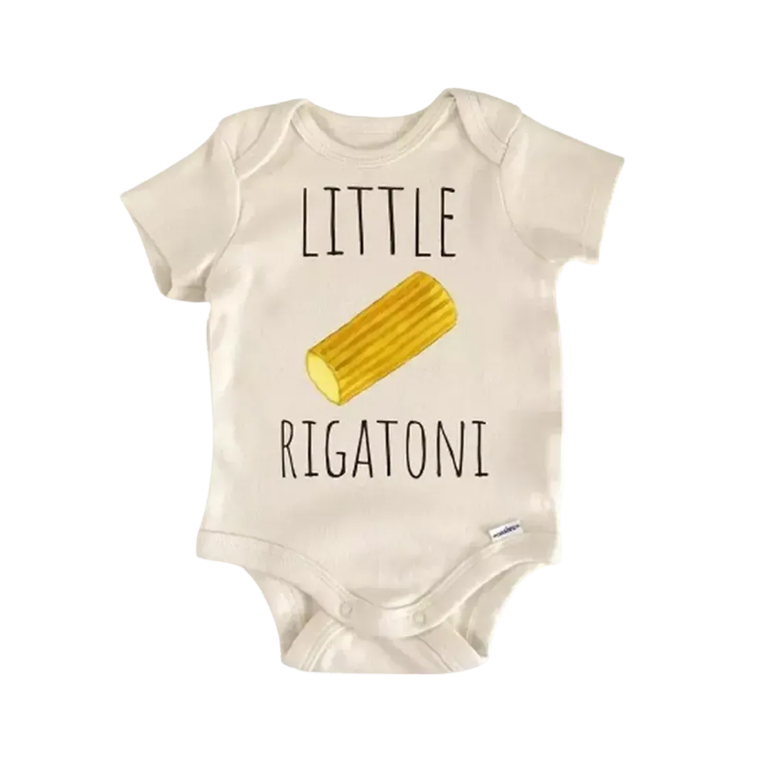 Italian Pasta Rigatoni Newborn Baby Onesie® Onesie®