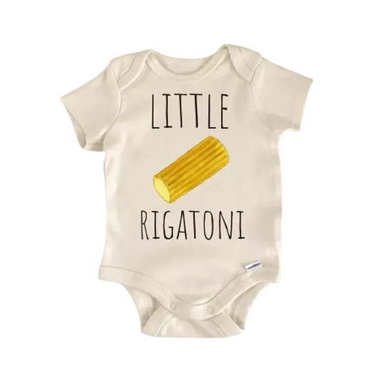 Italian Pasta Rigatoni Newborn Baby Onesie® Onesie®