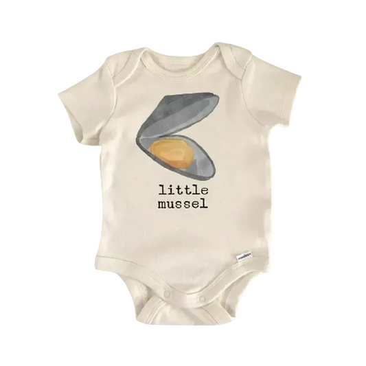Mussel Seafood Oyster Newborn Baby Onesie® Onesie®