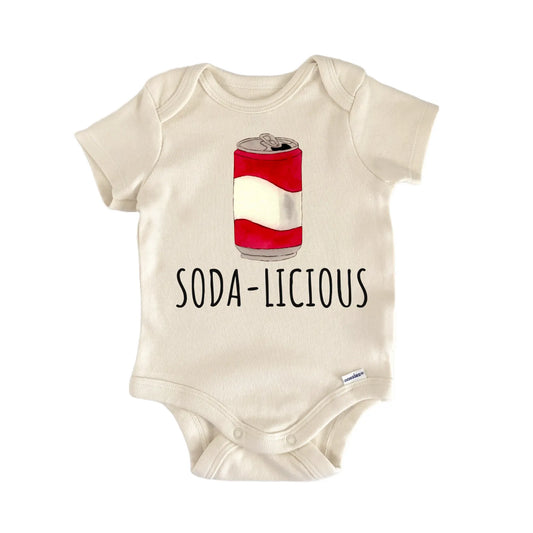 Soda Pop Beverage Baby Gift Baby Bodysuit