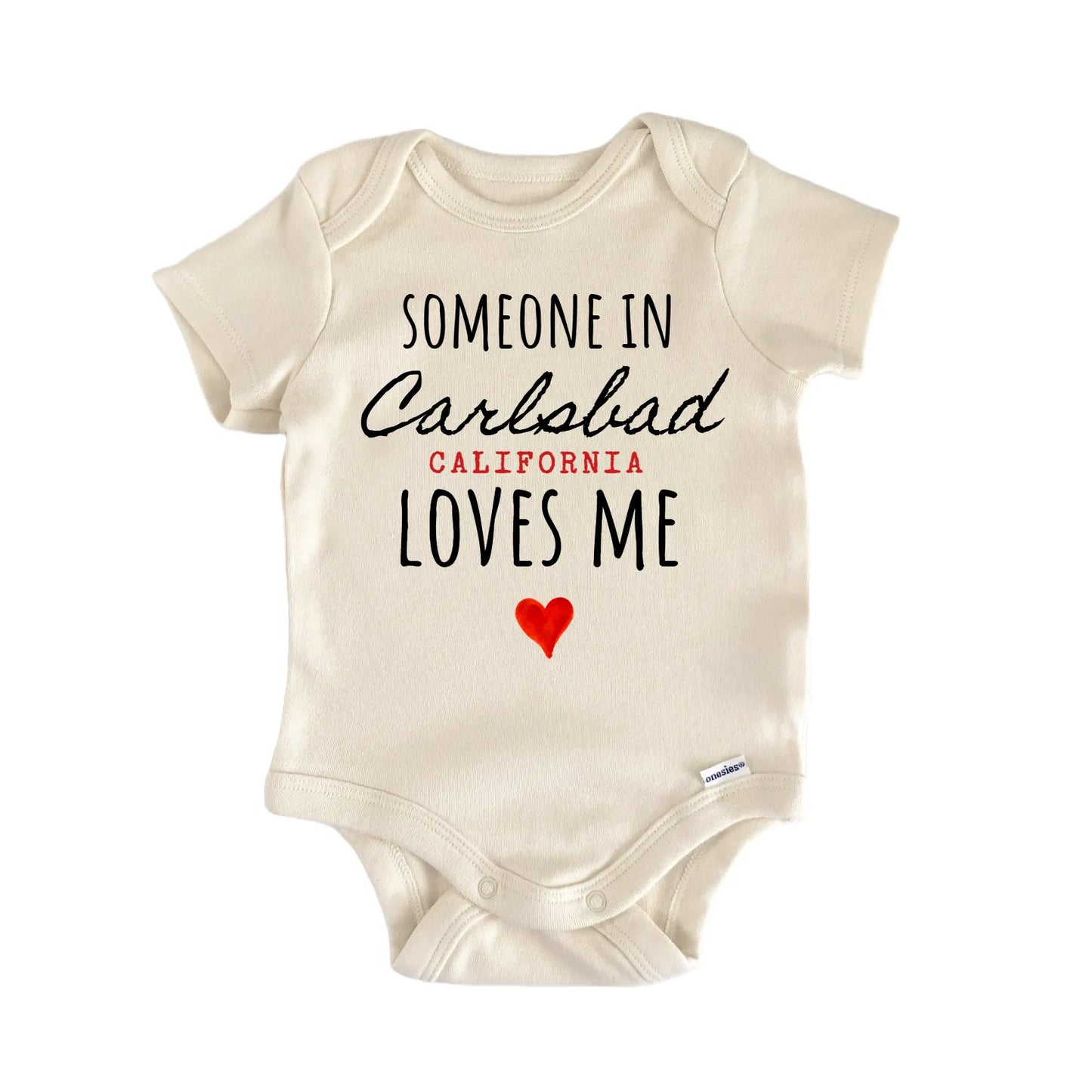 Carlsbad California Baby Gift Baby Bodysuit