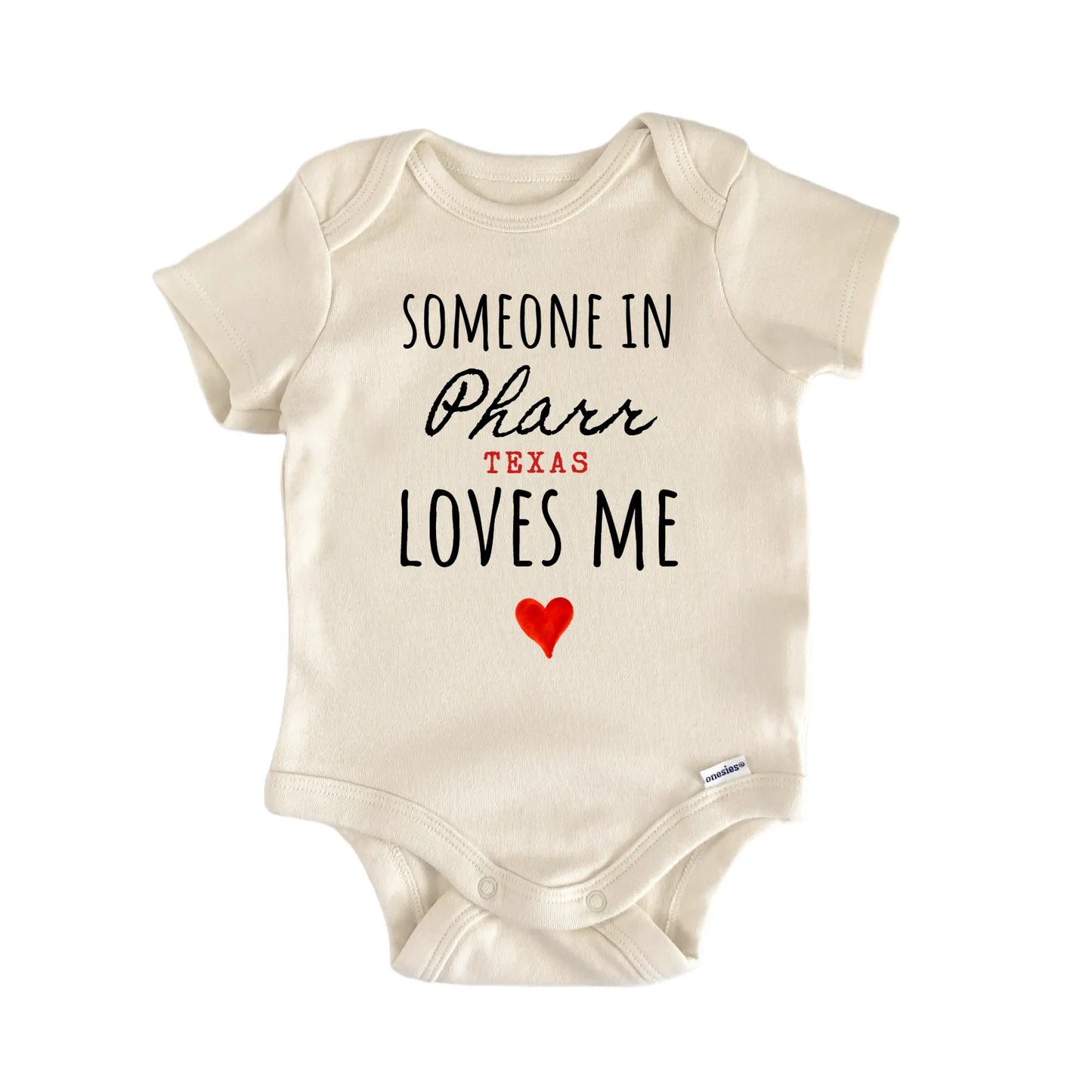 Pharr Texas Baby Gift Baby Bodysuit