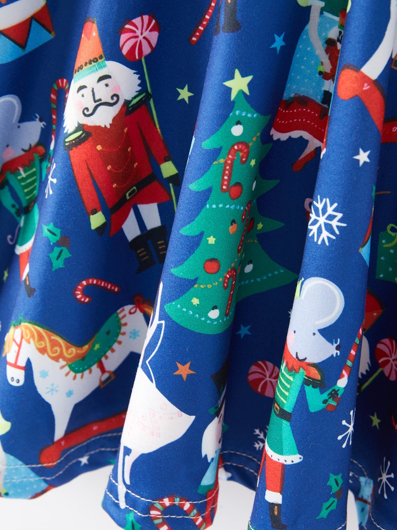 Christmas  Characters Print Girls Dress